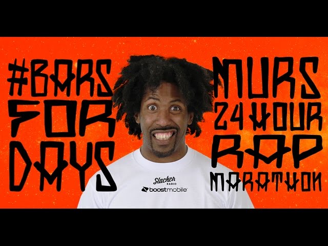 Murs heeft het wereldrecord rappen in handen