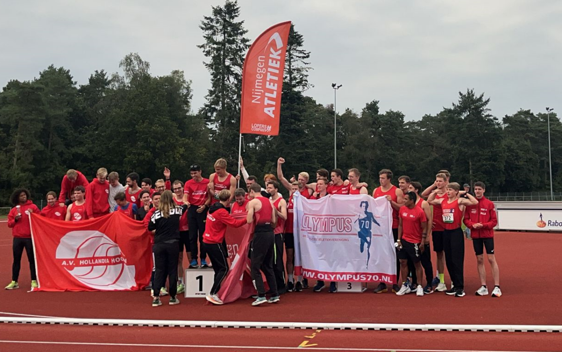 AV Hollandia Mannen promoveert naar de eerste divisie