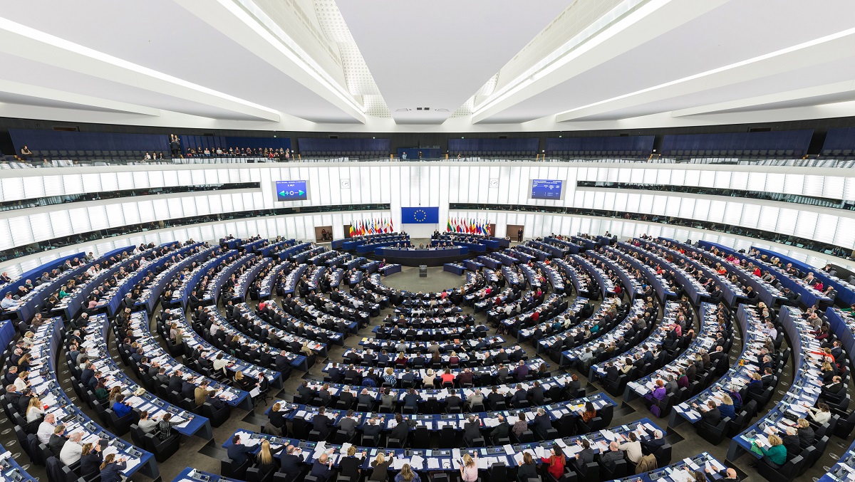 EU-resolutie vrouwenrechten 2026 besproken in Europees Parlement. Dit is een foto uit 2014.