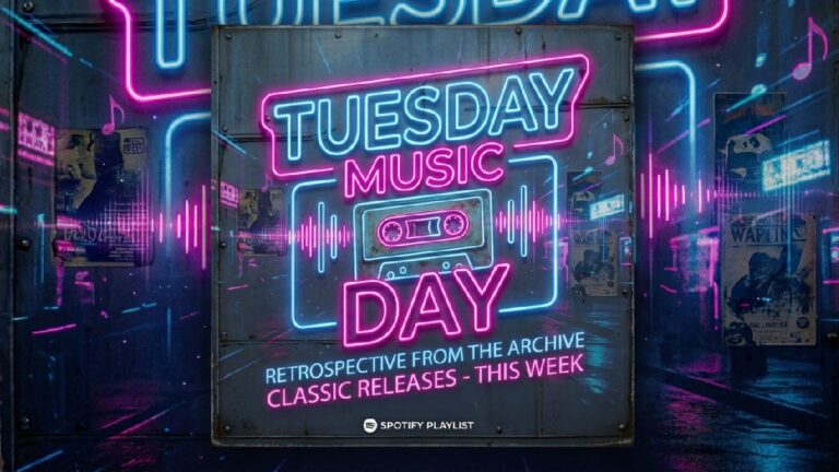 nieuwe muziek op Tuesday New Music Day tussen 1989 en 2015 met albums van Prince, Bruce Hornsby en Snoop Dogg